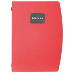 PortaMenu Rio 1 inserto doppio incluso A4,24 x 34 cm rosso - 9575