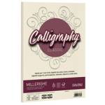 Carta Calligraphy Millerighe - A4 - 200 gr - avorio 02 - conf. 50 fogli - Favini - A69Q324 - 8007057617085 - DMwebShop