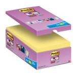 Blocco foglietti Super Sticky 655 SSCY VP16 EU 76 x 127 mm giallo Canary 90 fogli confezione 16 blocchi - 6727