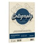 Carta Calligraphy Pergamena A4 - 190 gr naturale 06 confezione 50 fogli - 10210