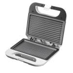 Tostiera a piastre Tostina 13x23 cm 750 W bianco - 5093