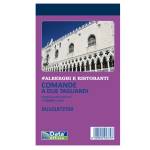 Blocco comande 2 tagliandi - 25-25 copie autoricopianti - 16,8 x 10 cm - conf. 10 pezzi - Data Ufficio - DU161872T00 - 8008842585022 - DMwebShop