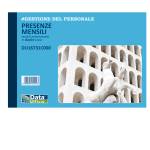 Blocco presenze mensili - 25-25 copie autoricalcanti - 14,8 x 21,5 cm - Data Ufficio - DU16731C000 - 8008842585305 - DMwebShop