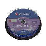 Scatola 10 DVD R Dual Layer serigrafato Spindle 8,5GB - 43666,11858