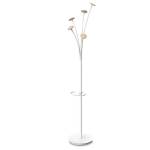 Appendiabiti Festival BC - 5 posti - 175 cm - bianco-legno chiaro - Alba - PMFESTW BC - 3129710017065 - DMwebShop