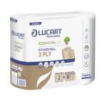 Asciugatutto EcoNatural 2,3 Plastic Free 200 strappi pacco 2 rotoli - 24380