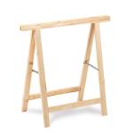 Cavalletto 74 x 38 x 75 cm 100 kg legno - 22825