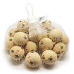 Faccine in legno colore naturale diametro 30 mm - 21321