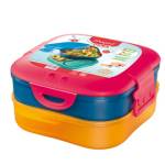 Lunch box 3 in 1 Picnick Concept rosa corallo - 24402