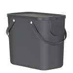 Pattumiera Albula 25 lt grigio antracite - 24898
