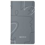 PortaMenu linea Linee 18x31,6 cm grigio - 24943