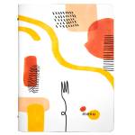 PortaMenu linea Spaghetti A4,24,6x31,6 cm bianco - 24951