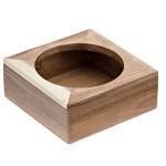 Supporto caraffa in bamboo 20x20x8 cm colore naturale - 24350