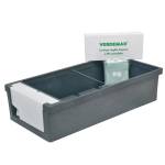 Kit Orto urbano 115 x 58 x 28 cm PE antracite - 25104