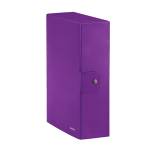 Scatola progetto WOW - dorso 10 cm - viola metallizzato - conf. 5 pezzi - Leitz - 39680062 - 4002432109807 - DMwebShop
