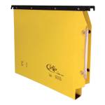 Cartella sospesa Joker armadio interasse 33 cm fondo U 33 x 28 cm giallo - 12399