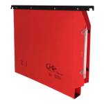 Cartella sospesa Joker armadio interasse 33 cm fondo U 33 x 28 cm rosso - 12405