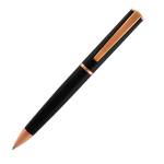 Penna a sfera Linea Impressa punta M nero rosegold - 12723