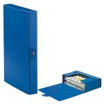 Scatola progetto Eurobox dorso 4 cm 25 x 35 cm blu - 5492