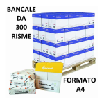 Carta bianca A4 80 grammi risma 500 fogli Starline