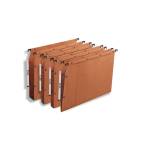 Cartella sospesa - armadio Ultimate - interasse 33 cm - fondo V - 32,5 x 27,5 cm - avana - conf. 25 pezzi - Elba - 100330473 - 29698A - DMwebShop