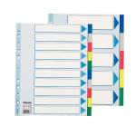 Separatore - 10 tasti colorati - PP - A4 maxi - 24,5 x 29,7 cm - multicolore - Esselte - 15267 - 5902812152678 - DMwebShop