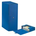 Scatola progetto Eurobox - dorso 12 cm - 25 x 35 cm - blu - conf. 5 pezzi - Esselte - 390332050 - 49432A - DMwebShop