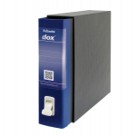 Registratore Dox 2 - dorso 8 cm - protocollo - 23 x 34 cm - blu - Esselte - Dox - D26204 - 8004389087302 - DMwebShop