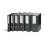 Scatola progetto Plus Vip - 34,5 x 24,5 cm - dorso 15 cm - grigio antracite - conf. 5 pezzi - Fellowes - 1007501 - 43859659005 - DMwebShop