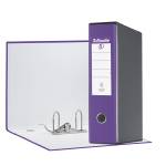 Registratore Eurofile G55 - dorso 8 cm - protocollo - 23 x 33 cm - viola - Esselte - 390755950 - 8004157755952 - DMwebShop