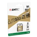 SDHC Class 10 Gold + - 16 Gb - Emtec - ECMSD16GHC10GP - 3126170142078 - DMwebShop