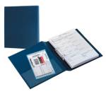 Raccoglitore Sanremo 2000,22 x 30 cm 2 anelli a D 25 mm dorso 4 cm blu - 5317