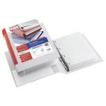 Raccoglitore personalizzabile Stelvio TI 4 anelli a D 50 mm dorso 7,5 cm 22 x 30 cm rosso Sei Rota 36504132 - 5387