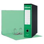 Registratore Essentials G75 dorso 8 cm protocollo 23 x 33 cm verde Esselte 390775180 - 4518
