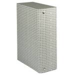 Scatola archivio in legno 38 x 27 cm dorso 12 cm grigio - 6371