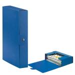 Scatola progetto Eurobox dorso 6 cm 25 x 35 cm blu - 5494