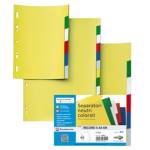 Separatore Record S 6 tasti PP 21 x 29,7 cm A4 multicolore - 4386