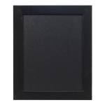 Lavagna Woody cornice nera 20 x 24 cm - 13469