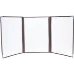 PortaMenu Crystal BR3 triplo per 6 fogli A4 set 3 pezzi - 13580