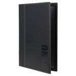 PortaMenu Trendy 1 inserto doppio incluso A4,24 x 34 cm nero - 13592