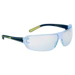 Occhiali detectabili Helium2 policarbonato monoblocco trasparente blu - 4517