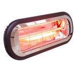 Stufa a infrarossi Solerosso da interno esterno 33,5x23,5x13,5 cm 1500W - 2202