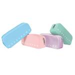 Bustina Monocromo 80 x200 x 60 mm silicone soft touch colori assortiti pastel - 8429