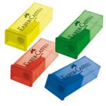 Temperamatite con contenitore - 1 foro - conf. 25 pezzi - Faber Castell - 581525 - 7891360635598 - DMwebShop