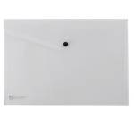 Busta con bottone Pull - 21 x 29,7 cm - trasparente - conf. 5 pezzi - King Mec - 00111318 - 8004389067762 - DMwebShop