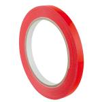 Nastro adesivo 350 - 9 mm - PVC - rosso - rotolo da 66 mt - conf. 16 pezzi - Eurocel - 000401063 - 39429A - DMwebShop