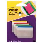 Segnapagina - Post it Index Strong - per archivio - 50,8 x 38 mm - colori classici - conf. 24 pezzi - 7000029877 - 51131973442 - DMwebShop