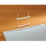 Fastener fermafogli - plastica - passo 80 mm - capacita' 6 cm - bianco - conf. 100 pezzi - Fellowes - 00895 - 5904662008952 - DMwebShop