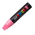 Marcatore a base d acqua Uni Posca PC17K punta extra large a scalpello 15 mm rosa - 15841