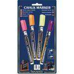 Marcatore a gesso liquido punta fine da 1,00,2,00 mm colore assortiti tropical - 15718